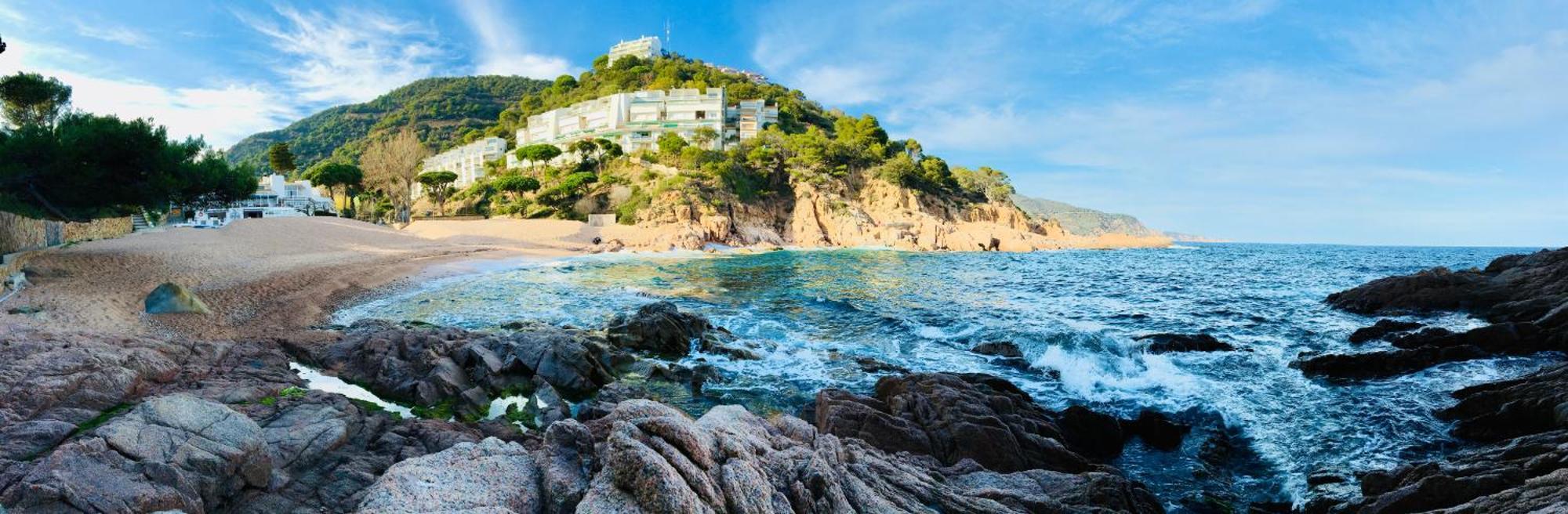 ⭑ Sea Views + Private Beach. What Else? ⭑ Tossa de Mar Eksteriør bilde