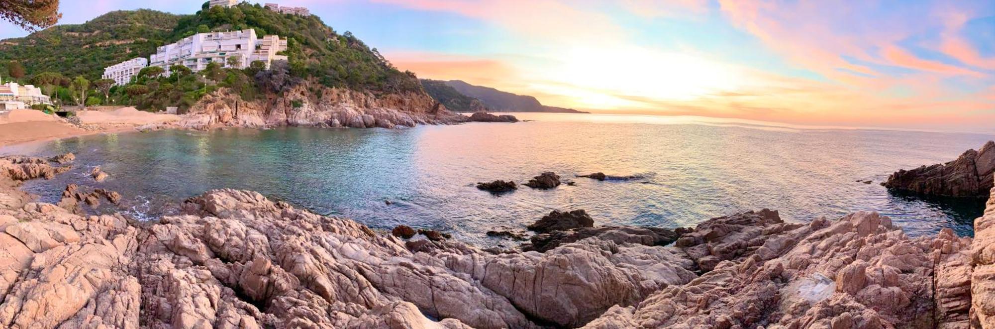 ⭑ Sea Views + Private Beach. What Else? ⭑ Tossa de Mar Eksteriør bilde