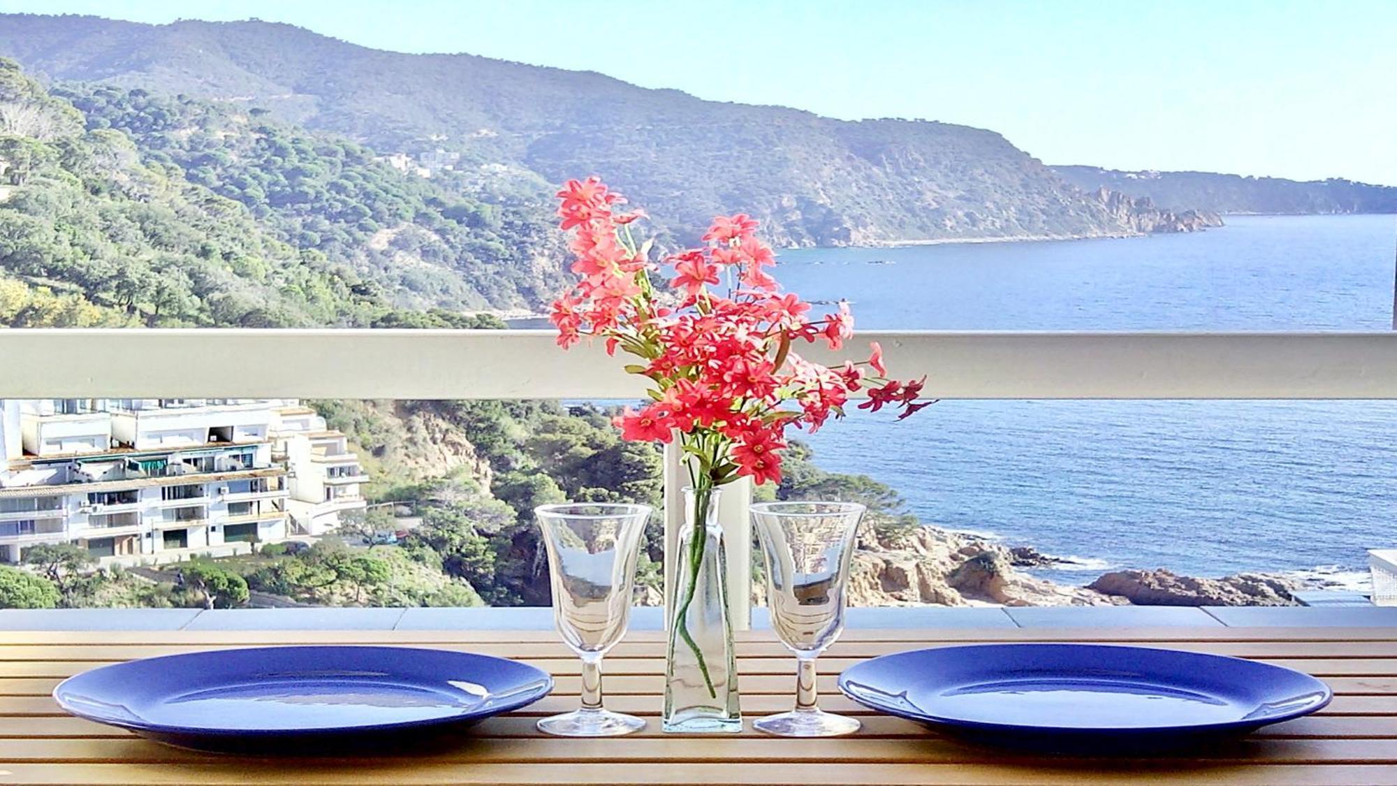 ⭑ Sea Views + Private Beach. What Else? ⭑ Tossa de Mar Eksteriør bilde